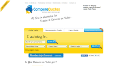 Desktop Screenshot of comparequotes.net.au
